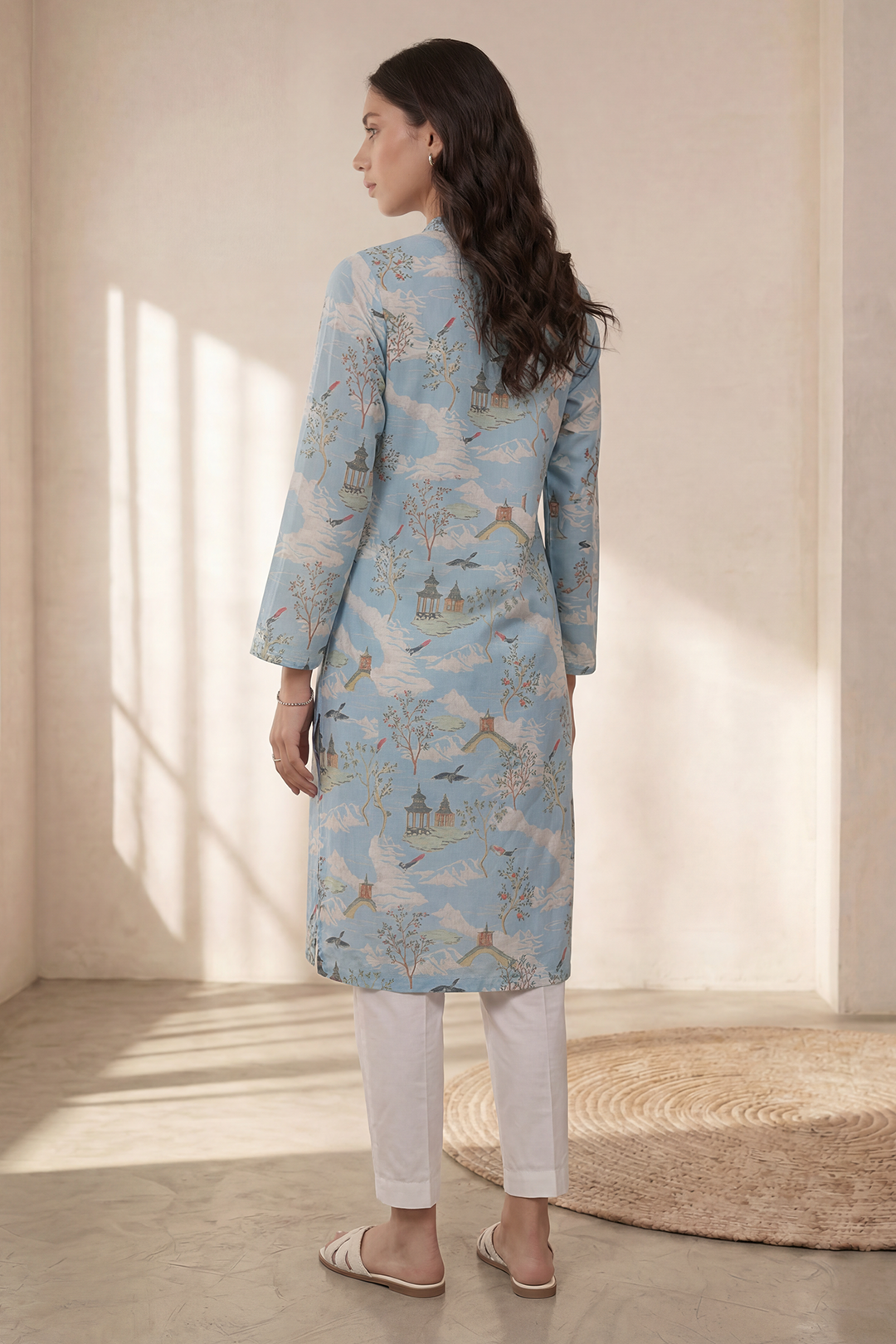 PRINTED KURTA - 2739