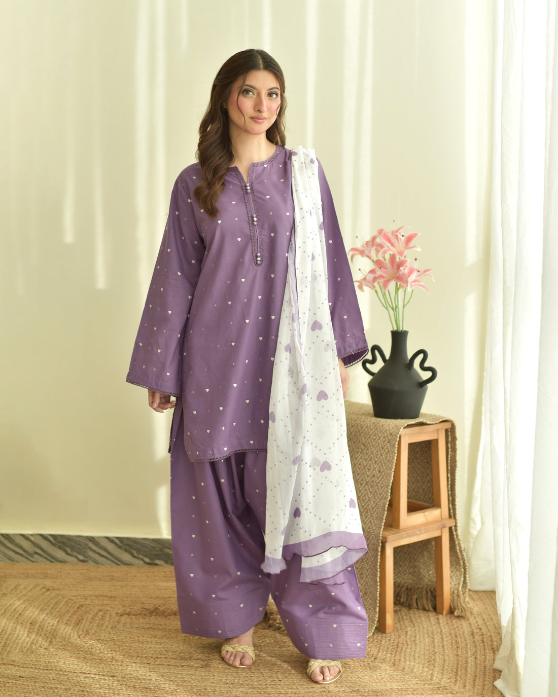 PURPLE HEARTS SET (FARSHI)