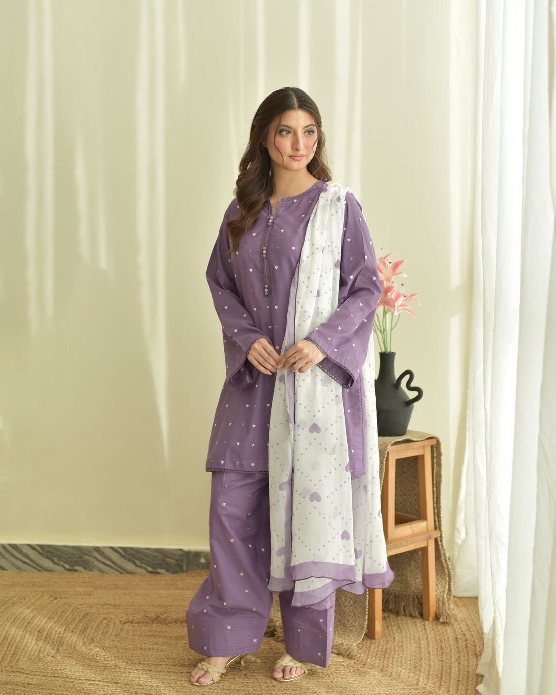 PURPLE HEARTS SET (FARSHI)