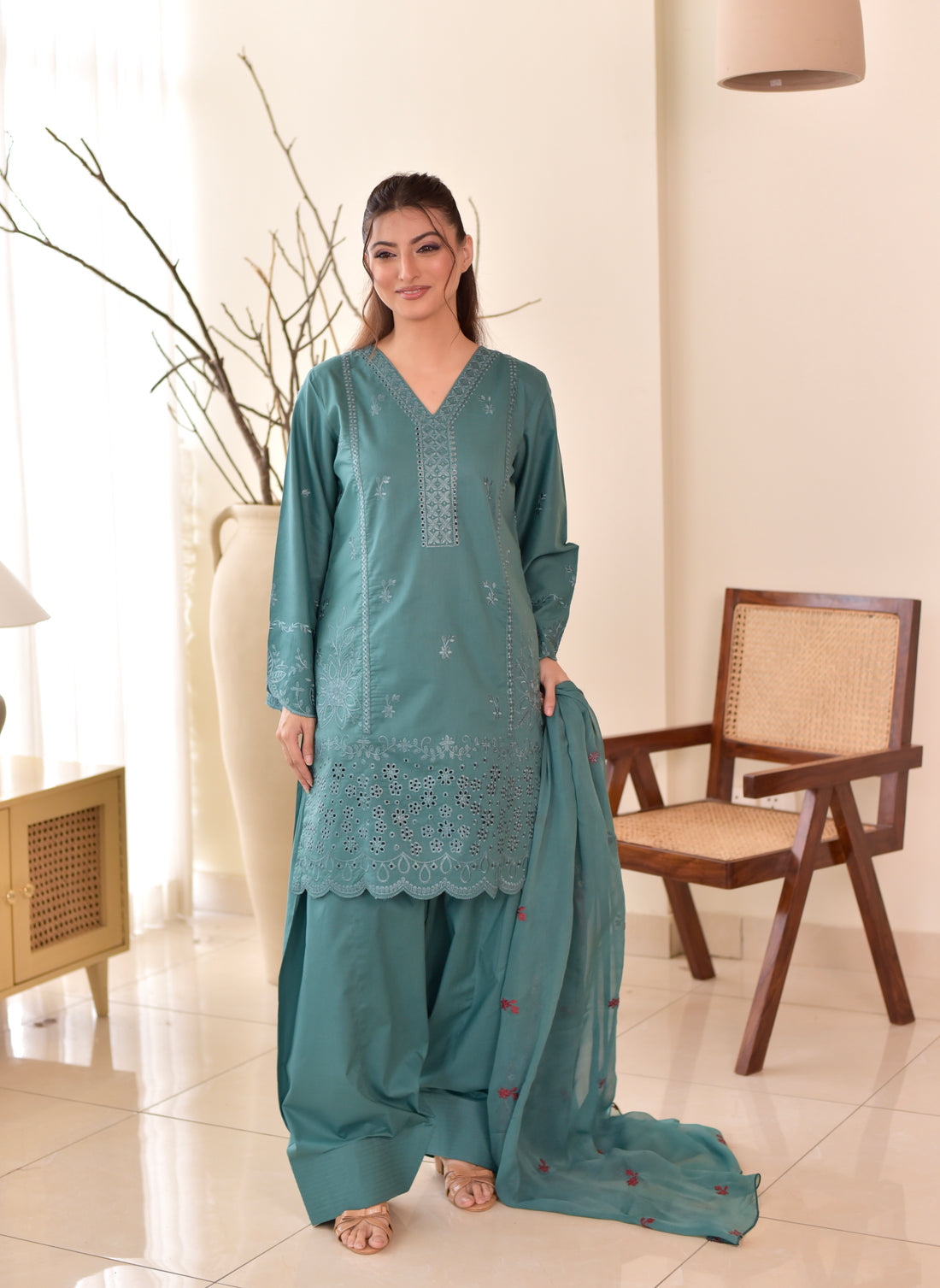 DILARA SET - TEAL