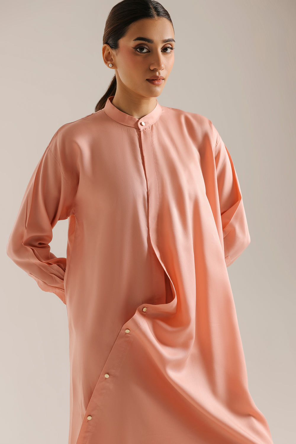ETHNC SOLID SUIT - BLUSH CORAL | E9652-102-314