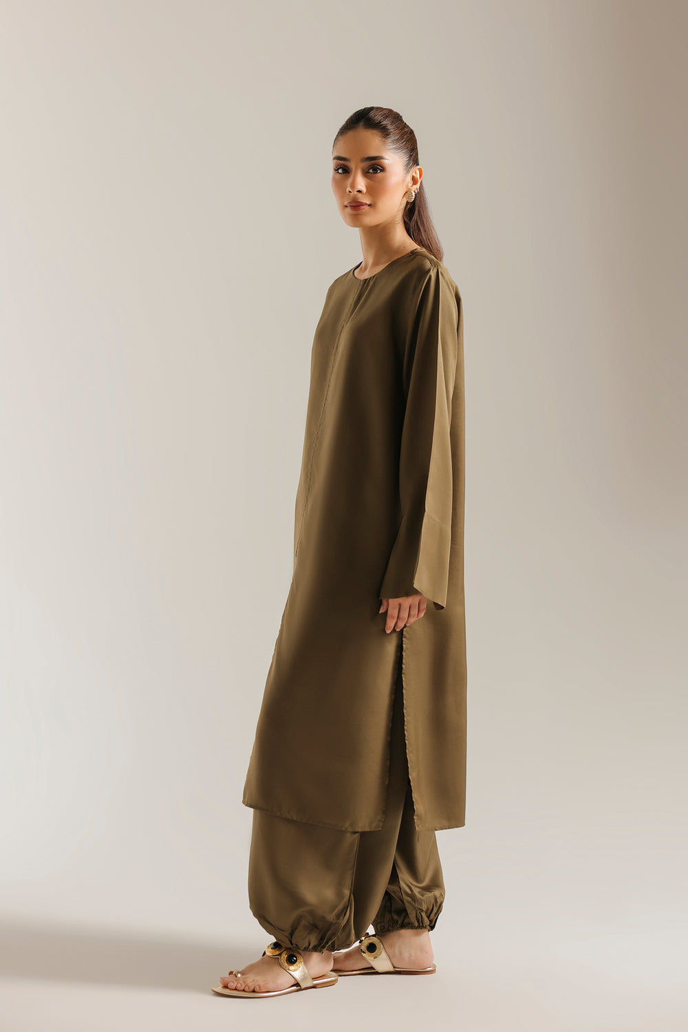 ETHNC SOLID SUIT - GREEN | E9651-102-701