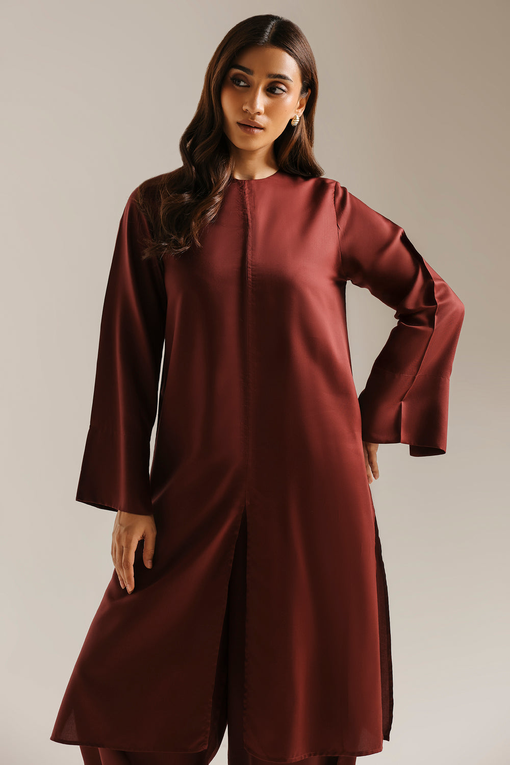ETHNC SOLID SUIT - CHERRY RED | E9651-102-306