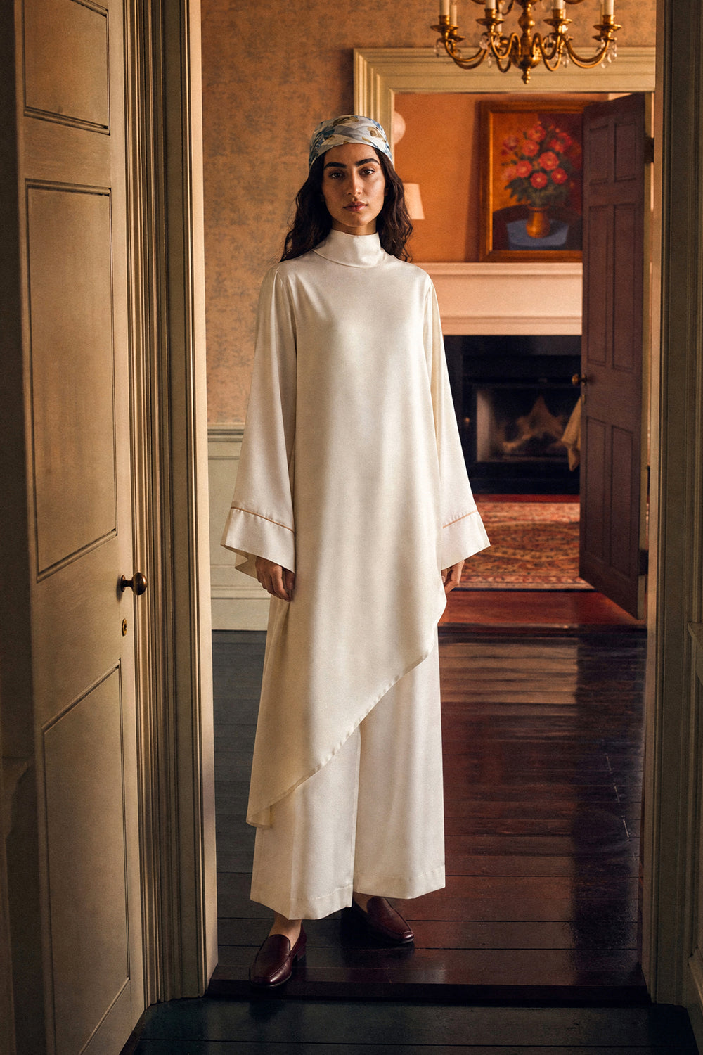 ETHNC SOLID SUIT - COCONUT MILK | E9662-102-003