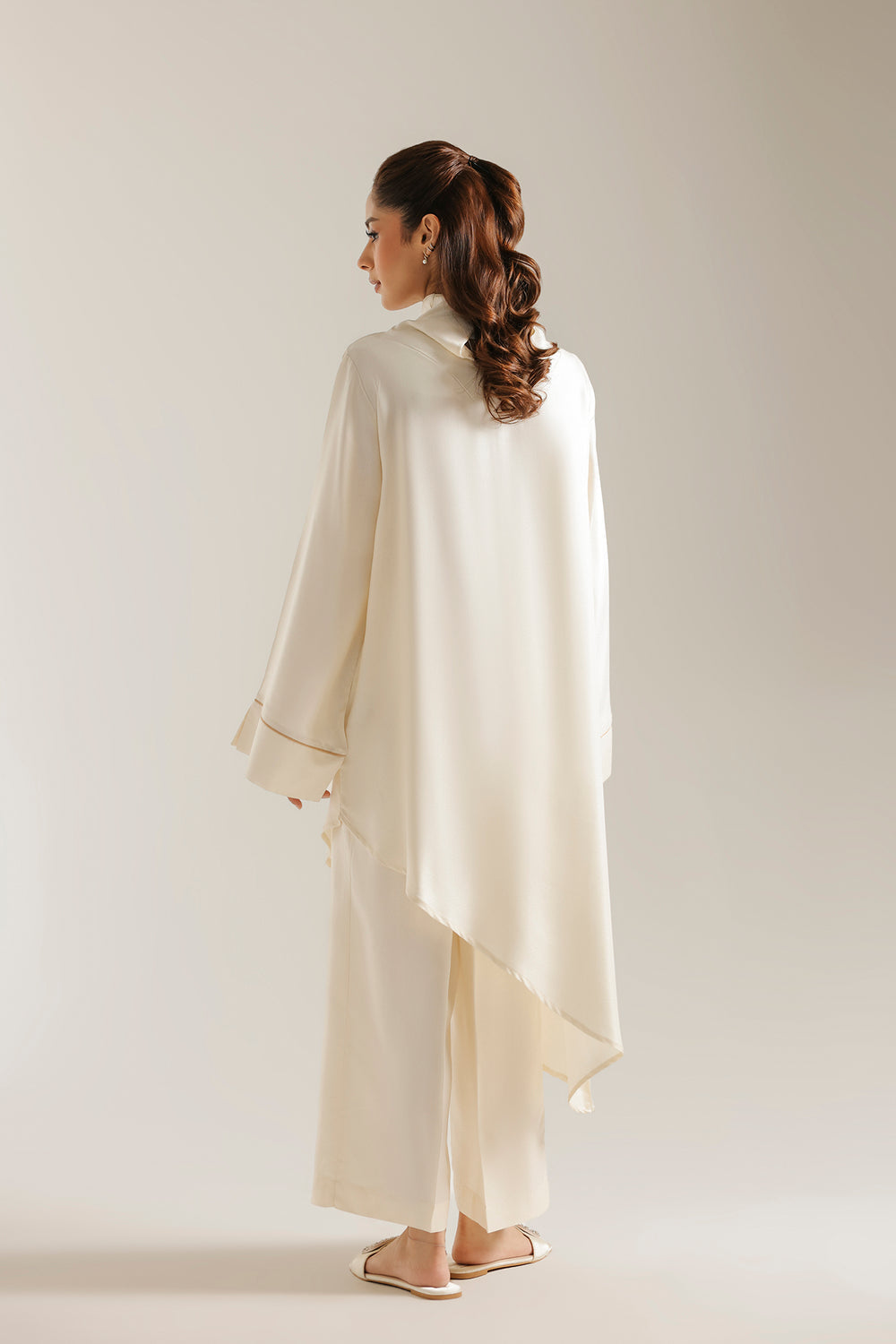ETHNC SOLID SUIT - COCONUT MILK | E9662-102-003