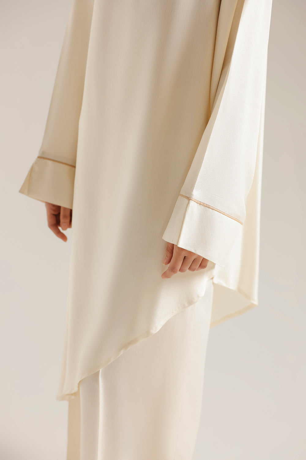 ETHNC SOLID SUIT - COCONUT MILK | E9662-102-003
