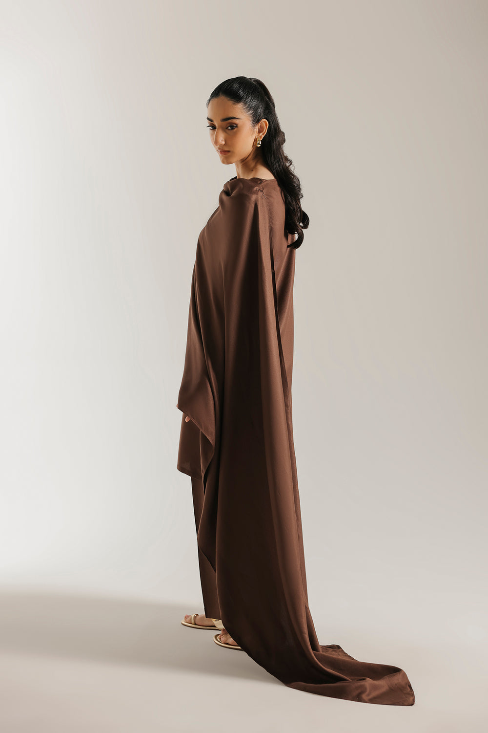 ETHNC SOLID SUIT - DARK BROWN | E9661-102-803