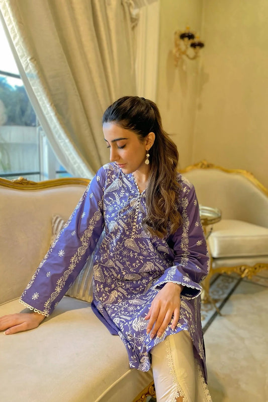 NAARJ PURPLE KURTA