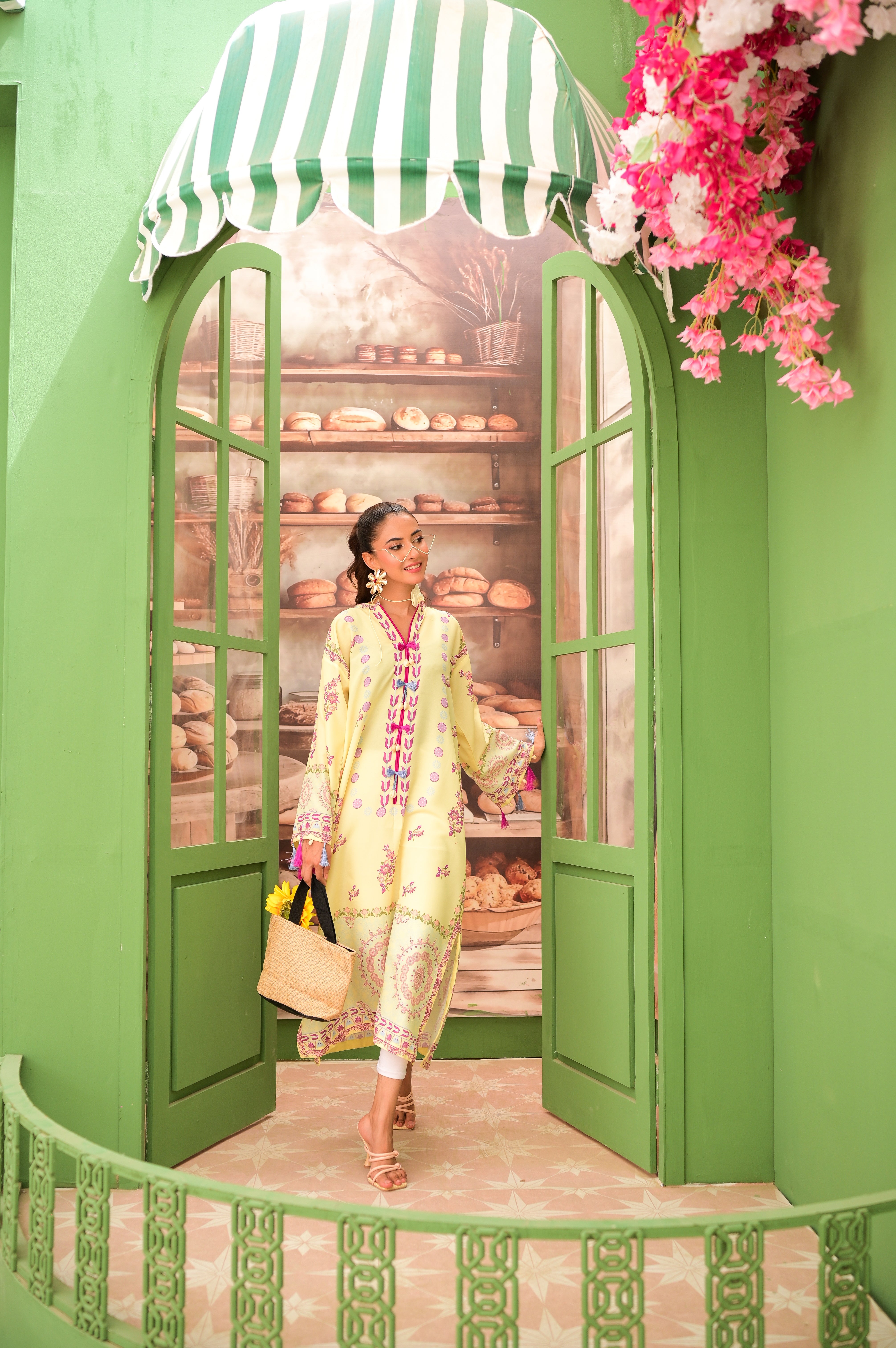 BUTTER YELLOW KAFTAN