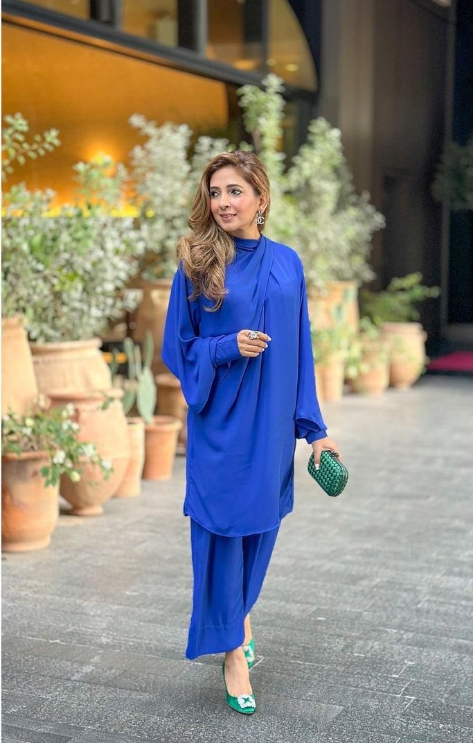 ROYAL BLUE KNOT SET