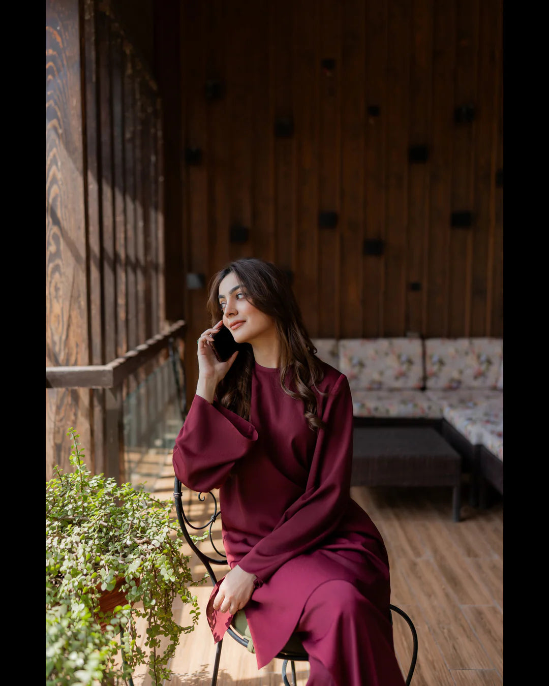 BURGUNDY GALENTINE SET