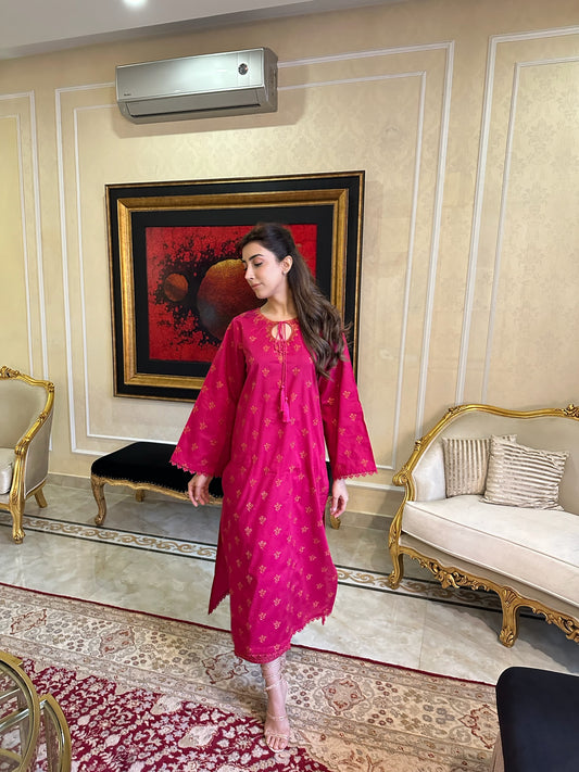 MAGENTA PINK CO-ORD SET