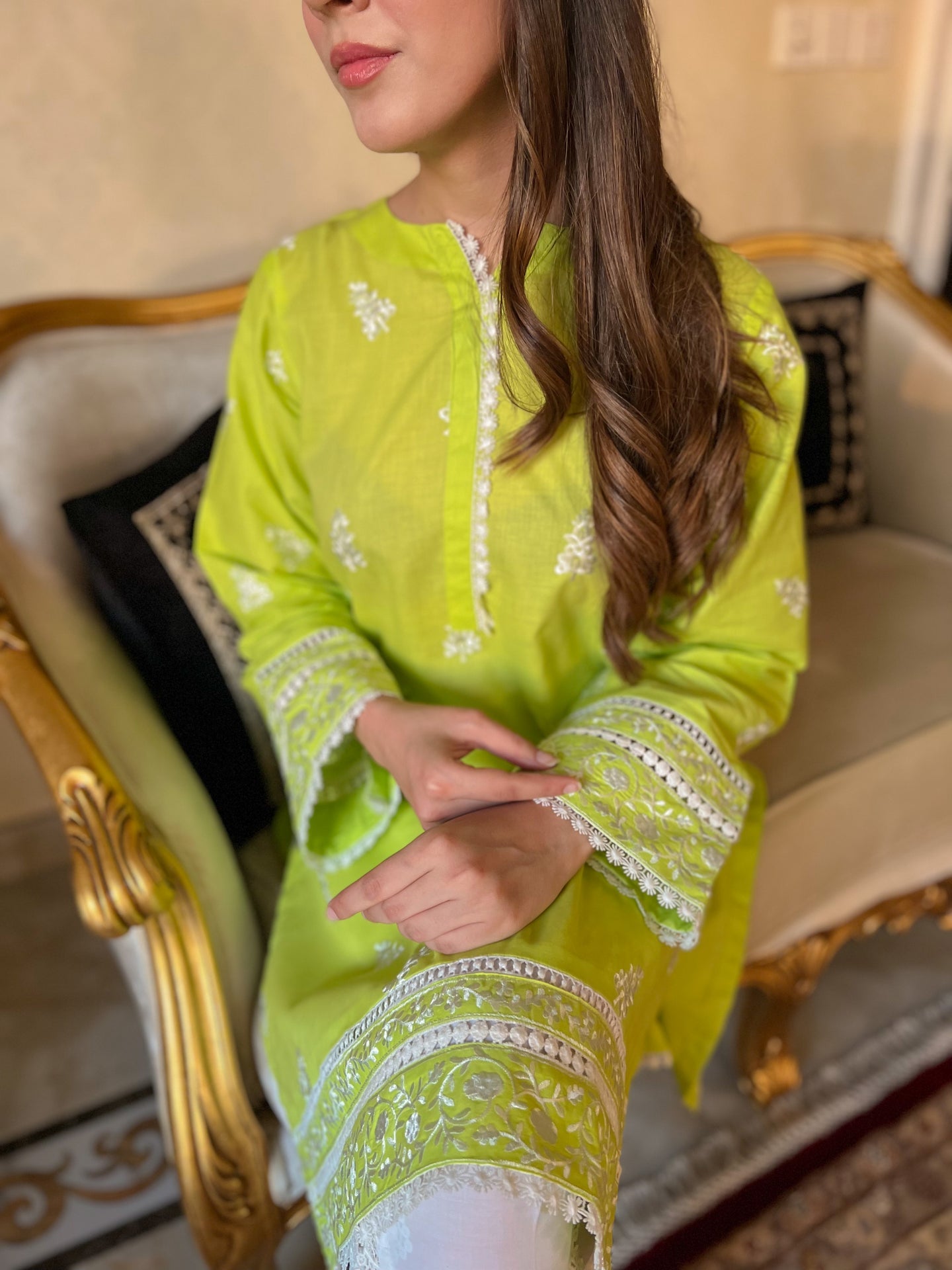 NAARJ NEON KURTA