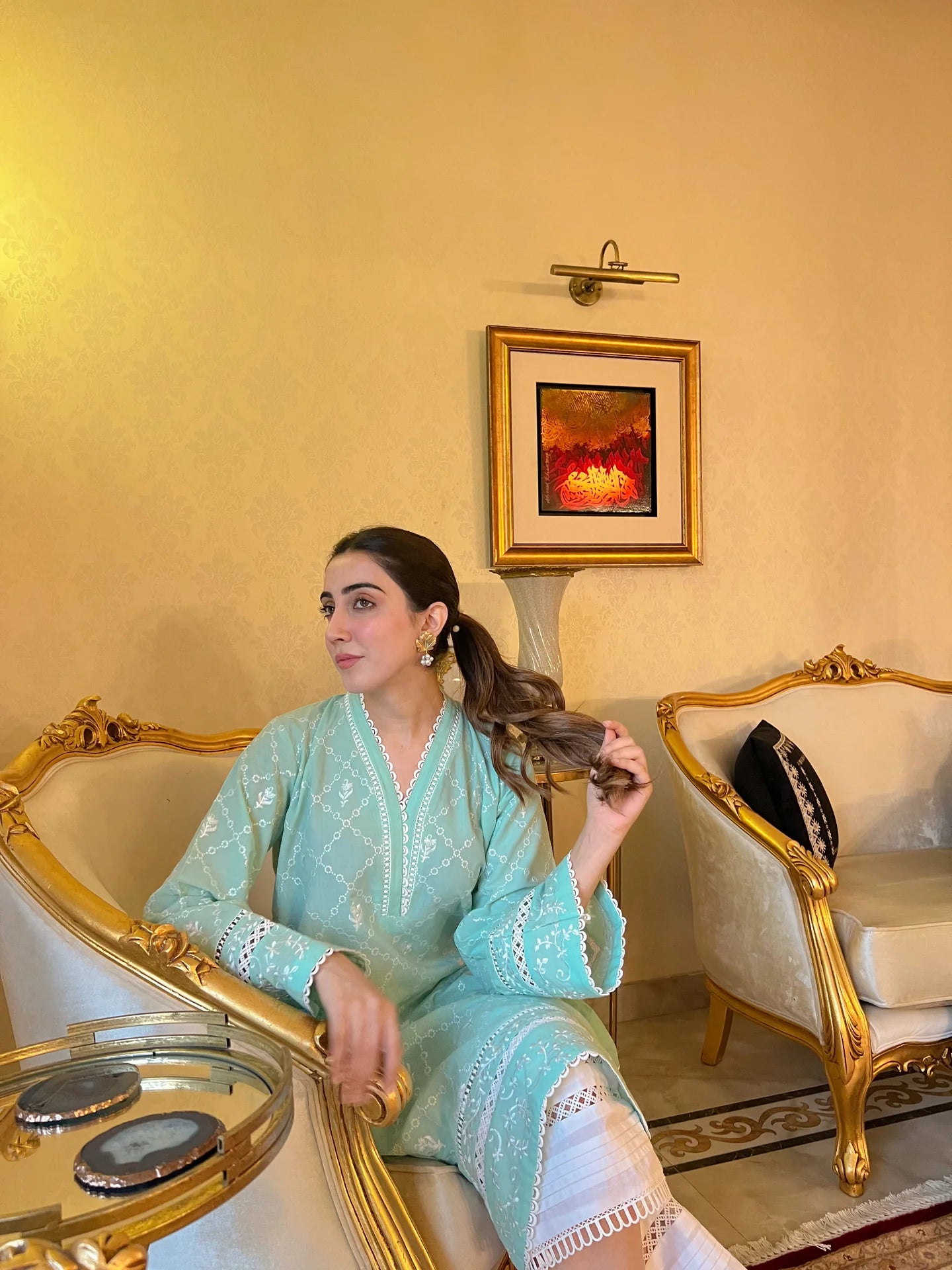 NAARJ PASTEL KURTA