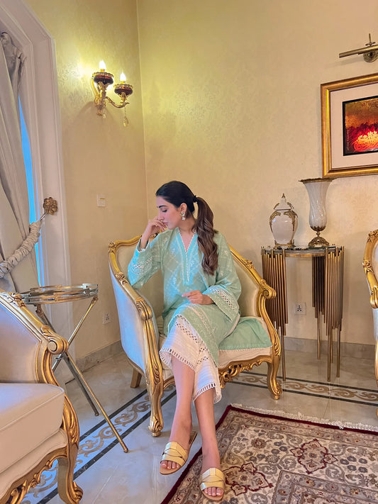 NAARJ PASTEL KURTA