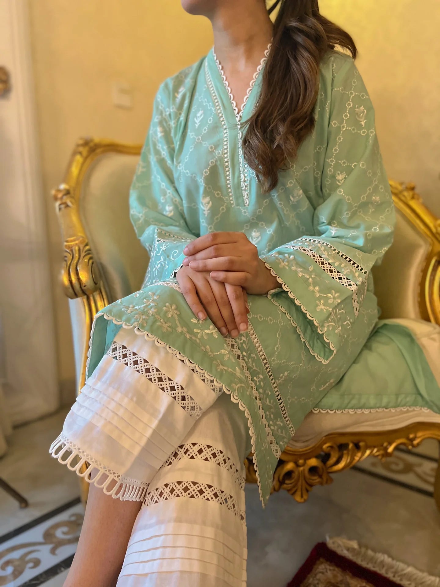 NAARJ PASTEL KURTA
