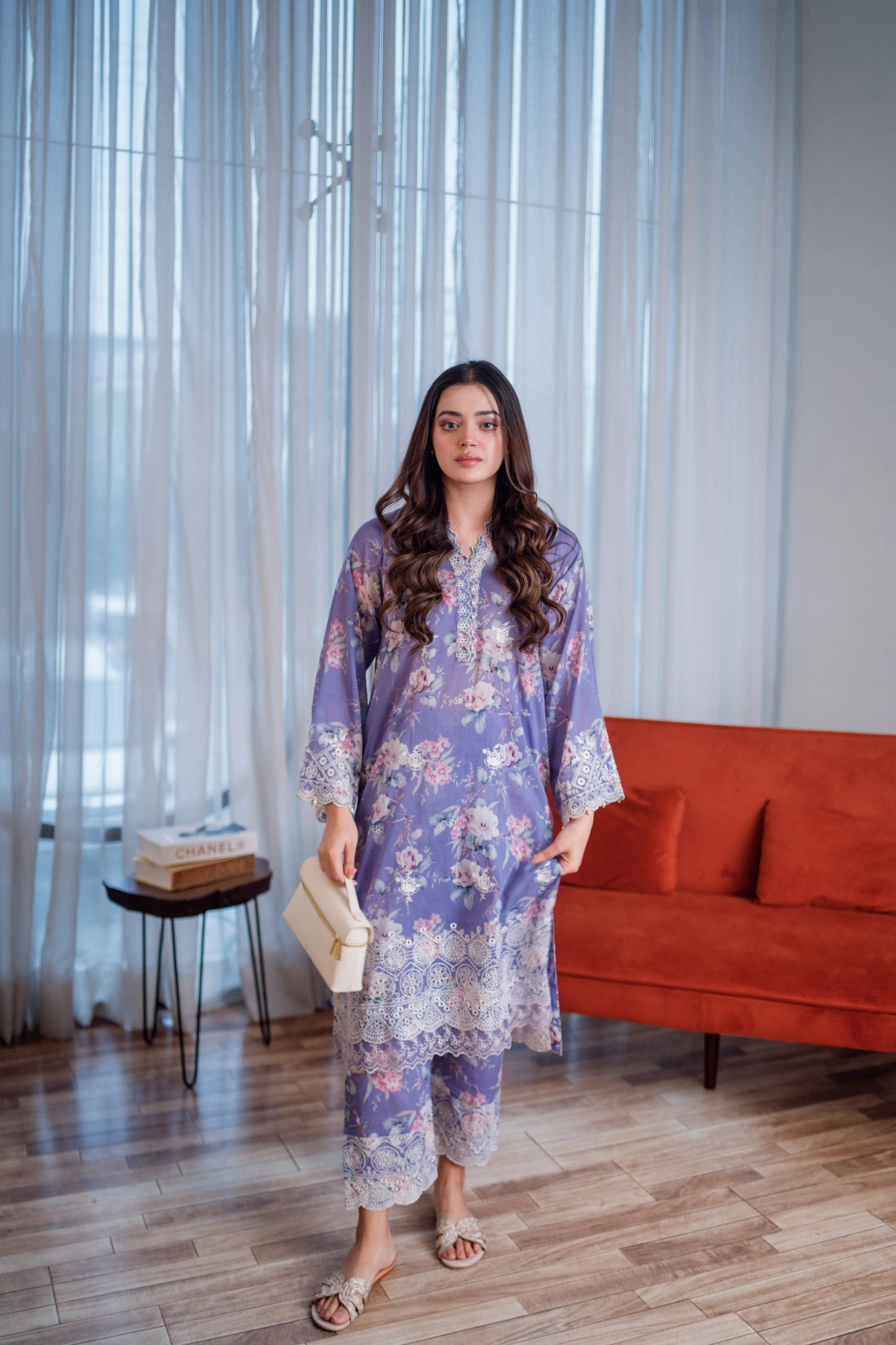SOHO RTW '25 - 02 PIECE EMBROIDERED SHIRT AND TROUSER