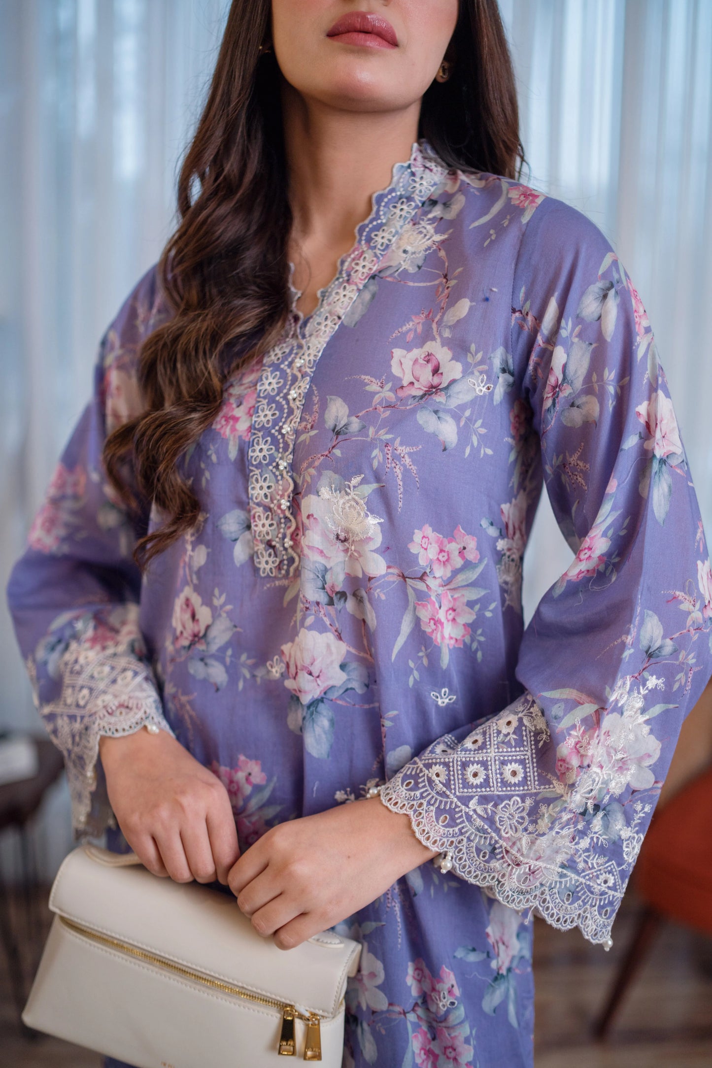 SOHO RTW '25 - 02 PIECE EMBROIDERED SHIRT AND TROUSER