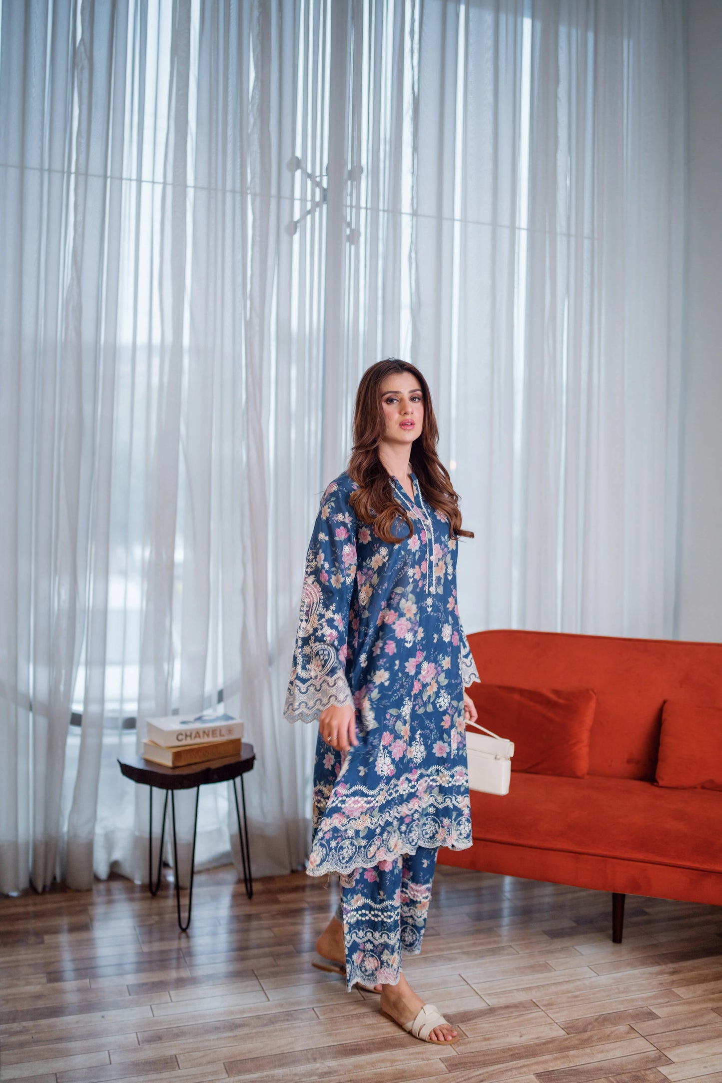 SOHO RTW '25 - 02 PIECE EMBROIDERED SHIRT AND TROUSER