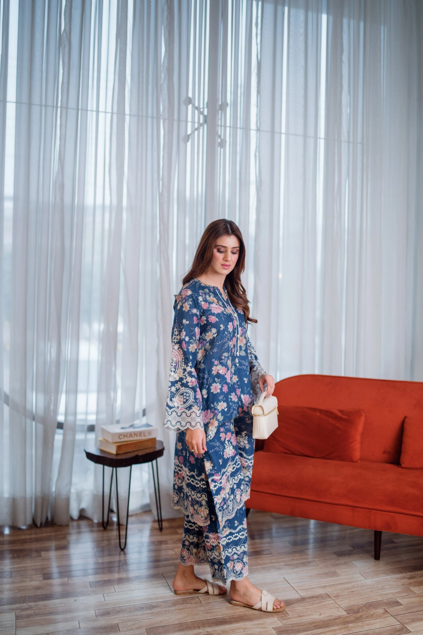 SOHO RTW '25 - 02 PIECE EMBROIDERED SHIRT AND TROUSER
