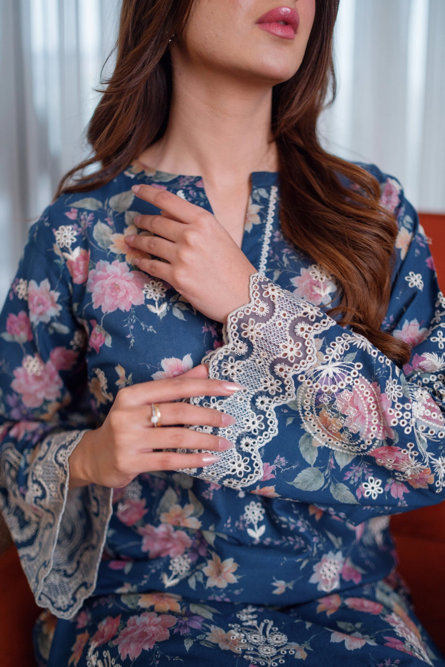 SOHO RTW '25 - 02 PIECE EMBROIDERED SHIRT AND TROUSER