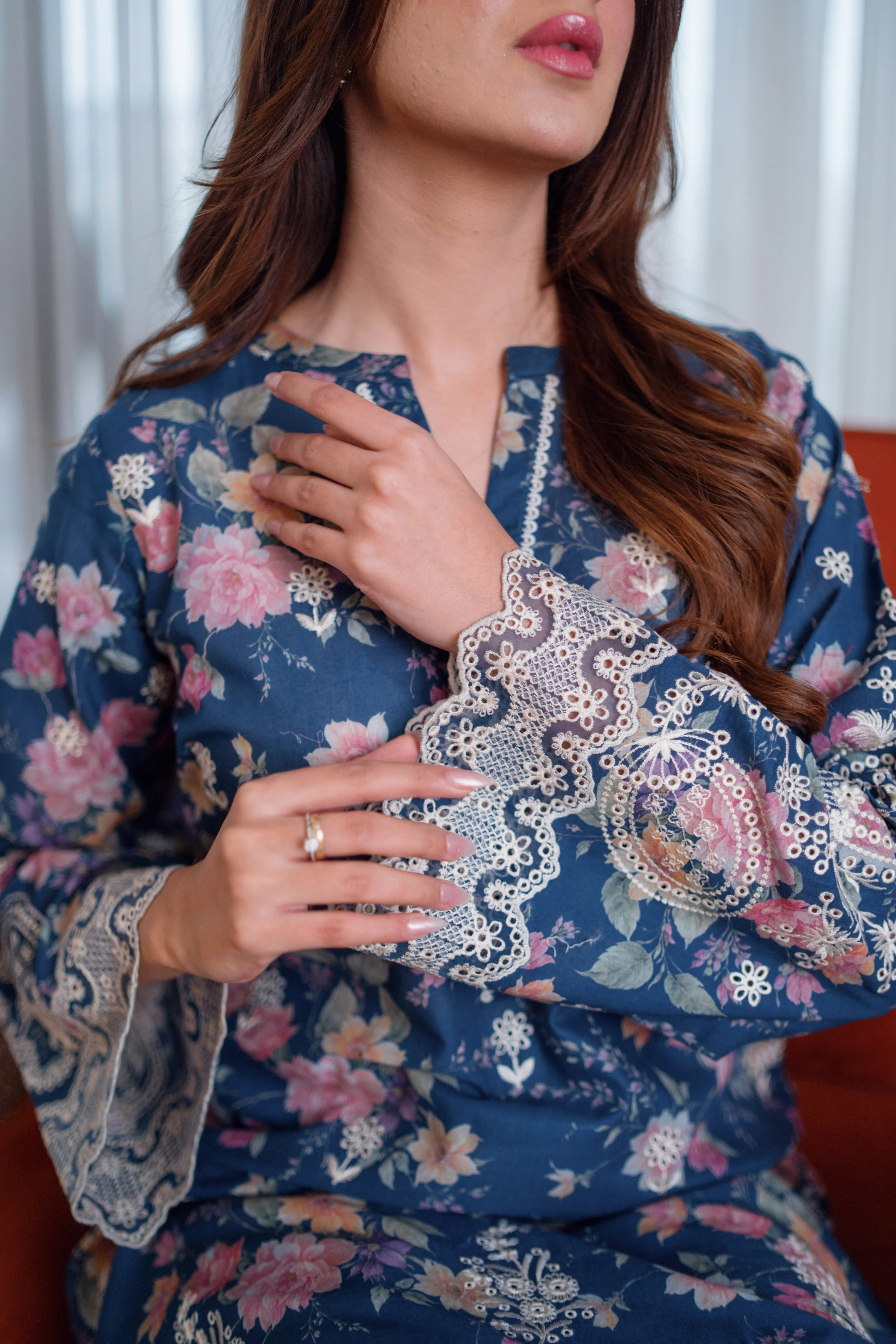 SOHO RTW '25 - 02 PIECE EMBROIDERED SHIRT AND TROUSER