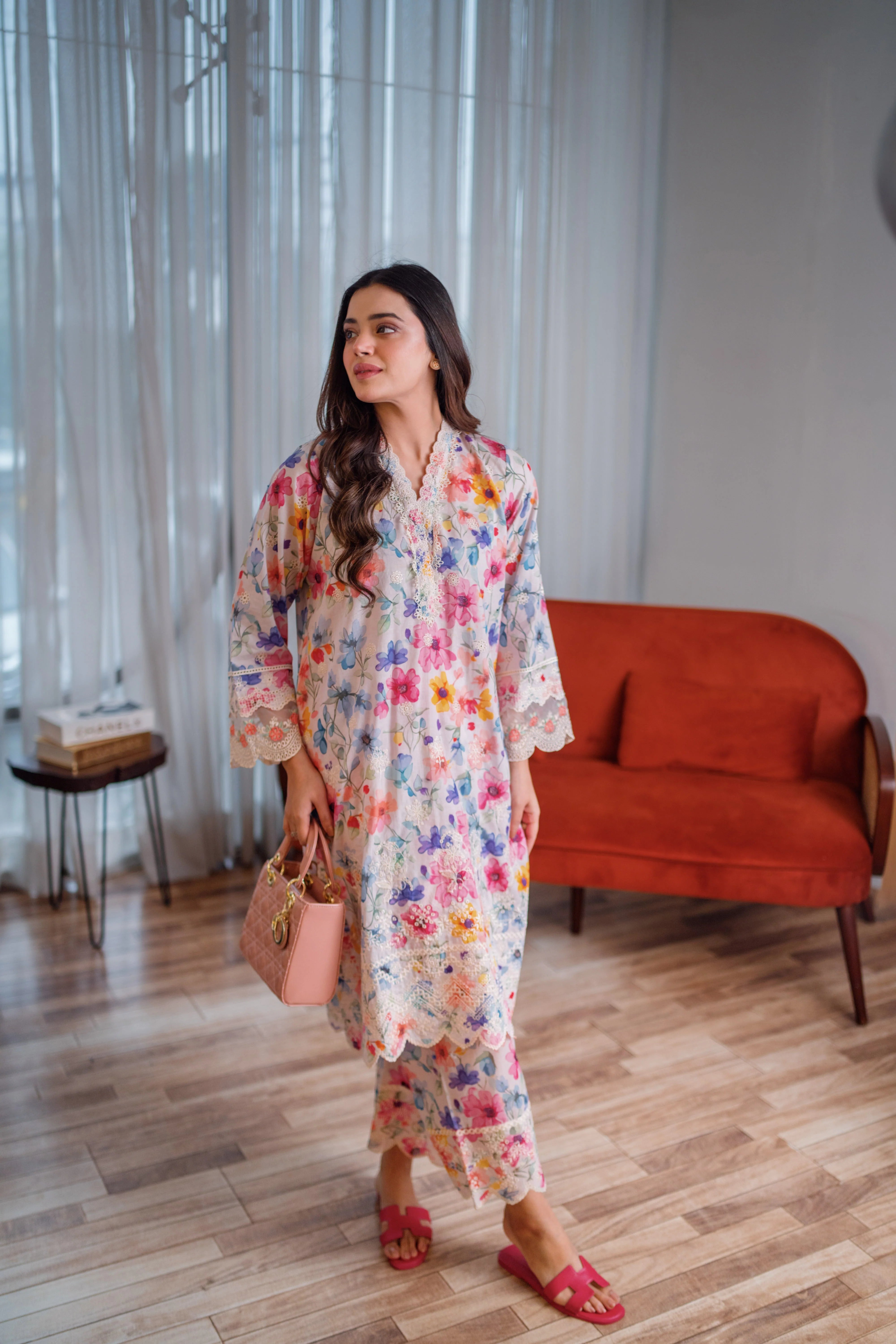 SOHO RTW '25 - 02 PIECE EMBROIDERED SHIRT AND TROUSER