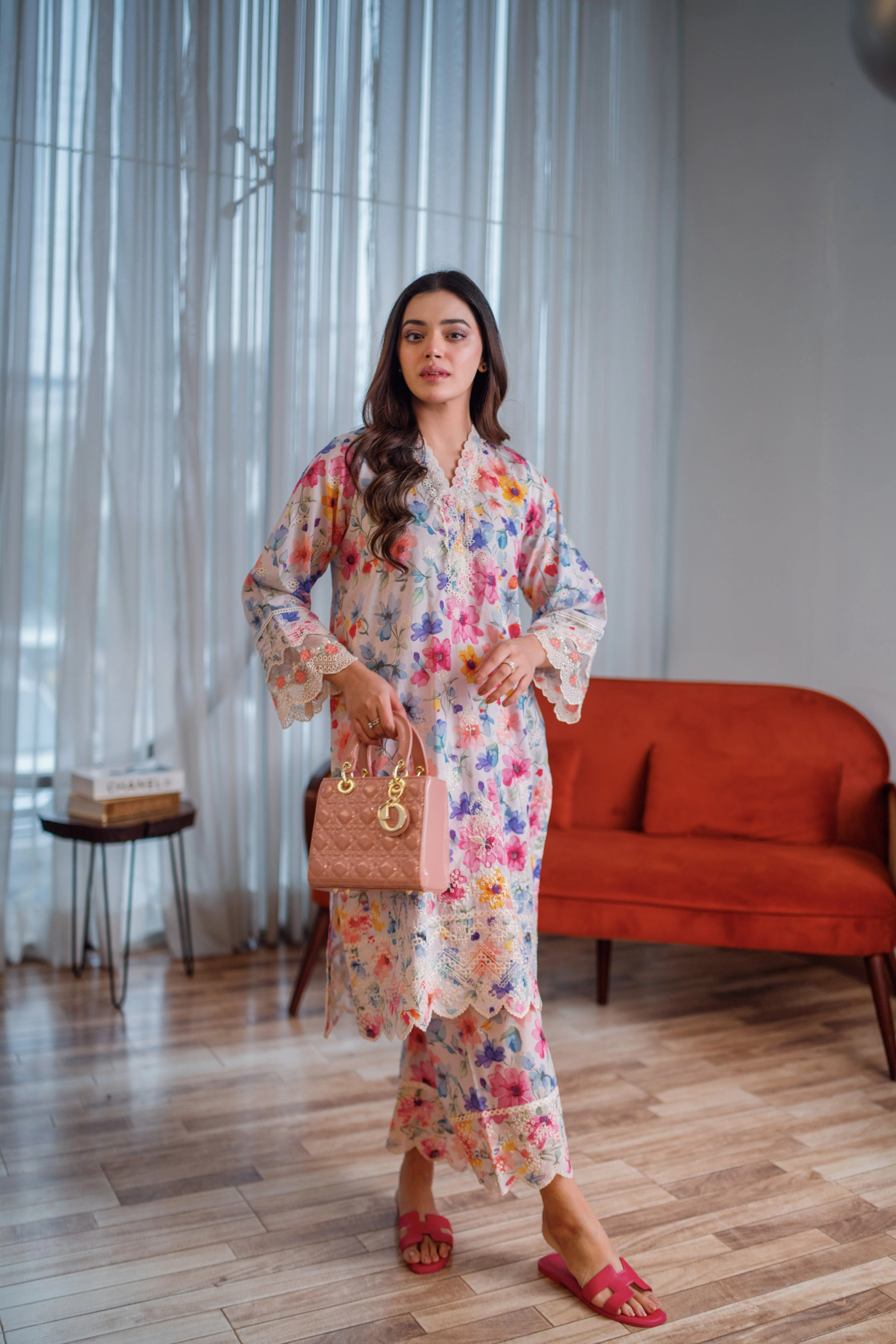 SOHO RTW '25 - 02 PIECE EMBROIDERED SHIRT AND TROUSER