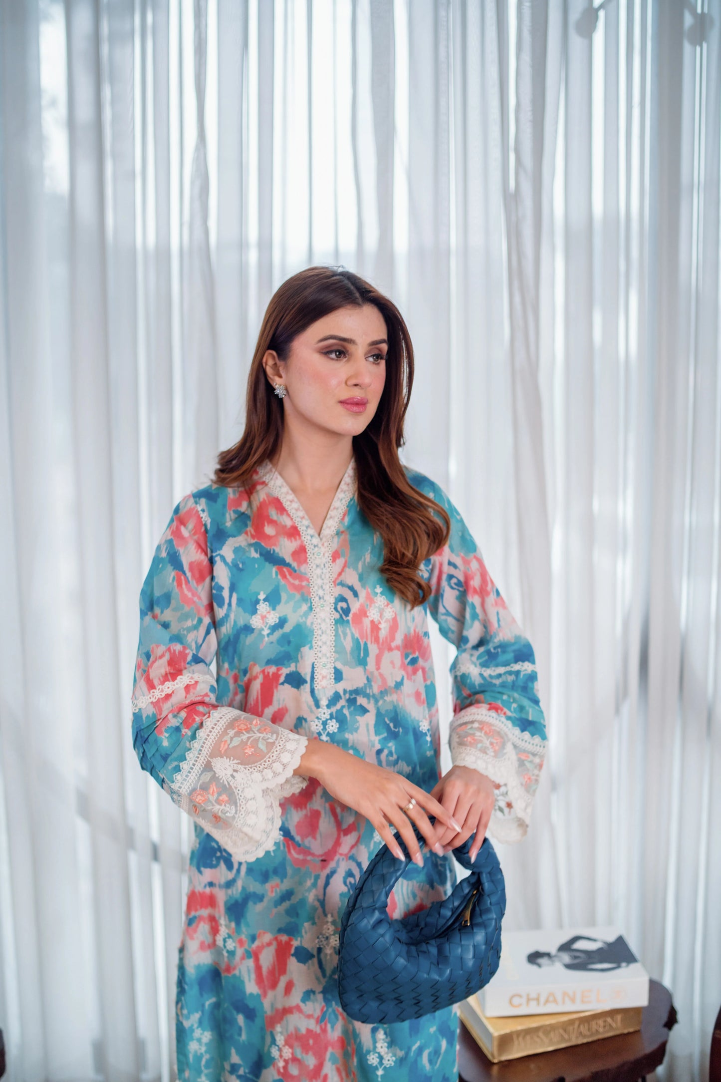 SOHO RTW '25 - 02 PIECE EMBROIDERED SHIRT AND TROUSER
