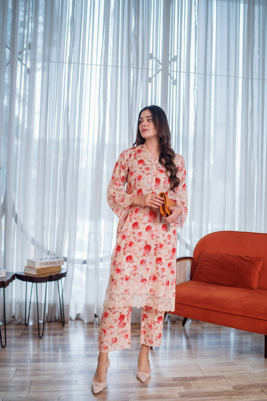 SOHO RTW '25 - 02 PIECE EMBROIDERED SHIRT AND TROUSER