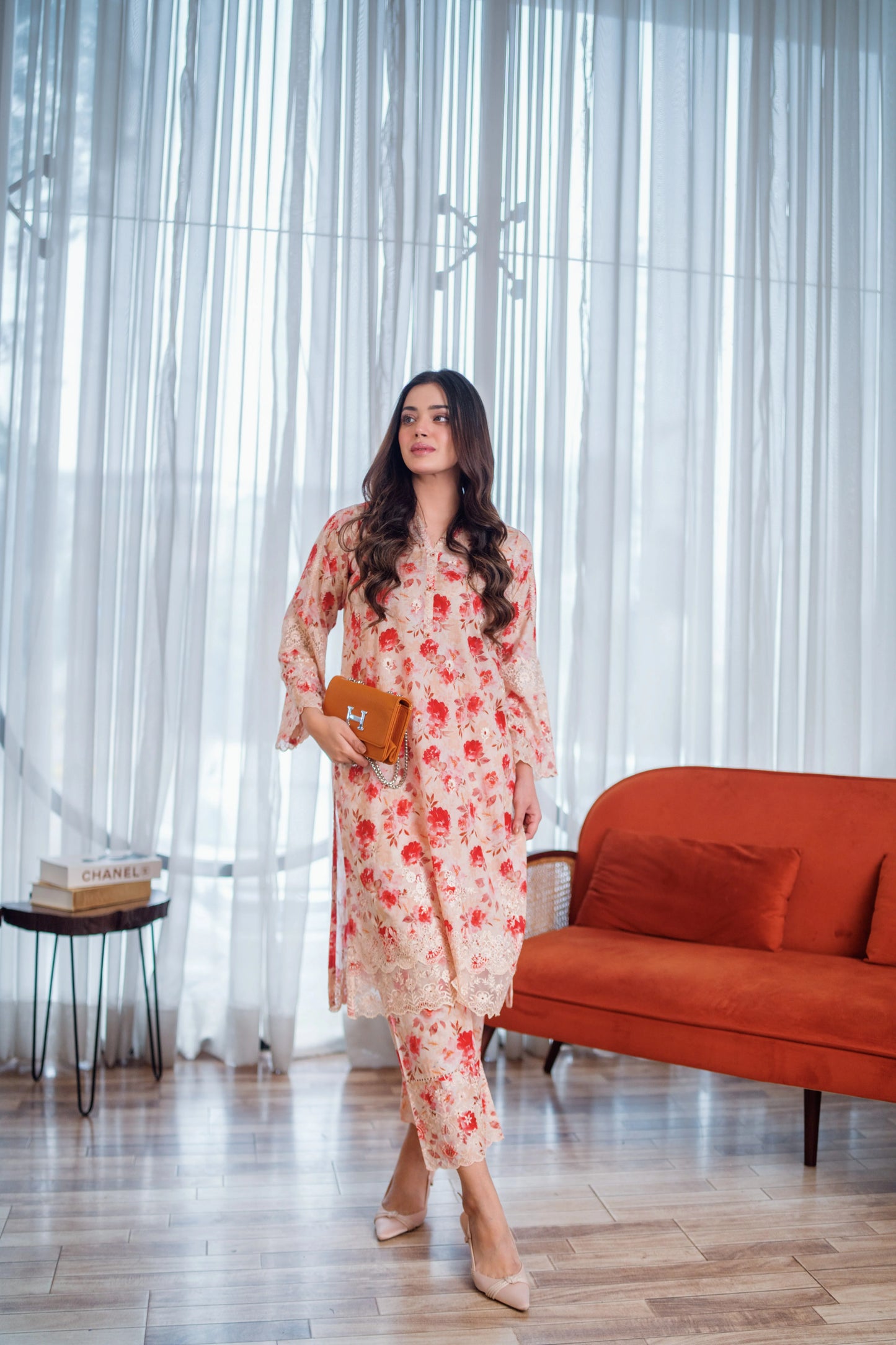 SOHO RTW '25 - 02 PIECE EMBROIDERED SHIRT AND TROUSER