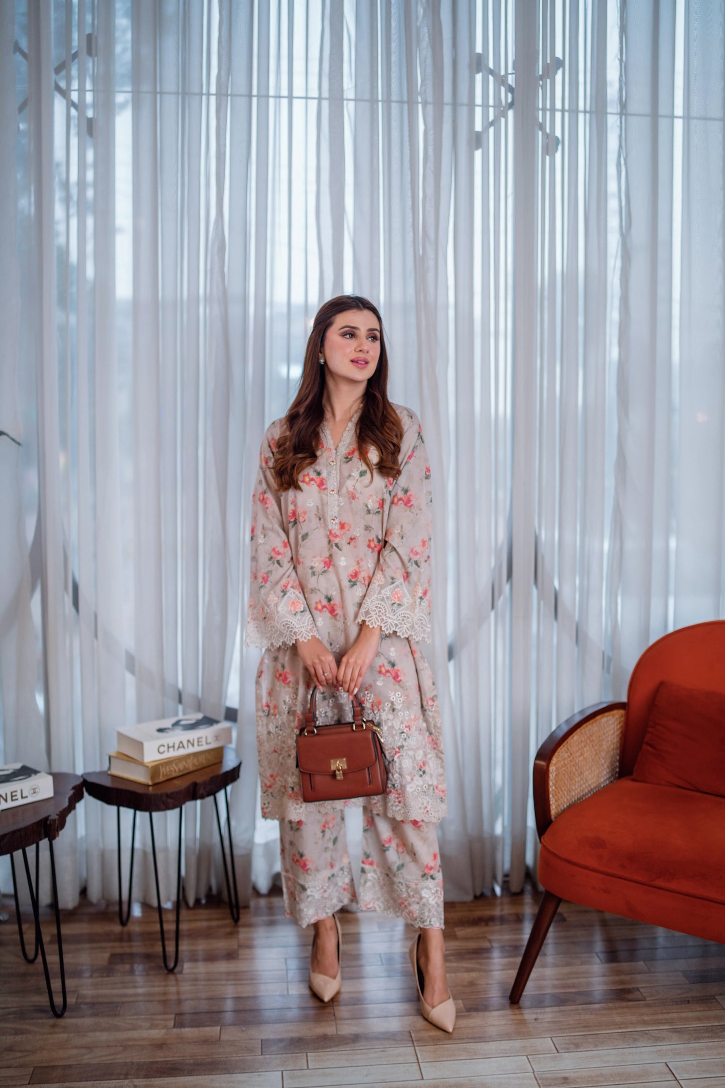 SOHO RTW '25 - 02 PIECE EMBROIDERED SHIRT AND TROUSER
