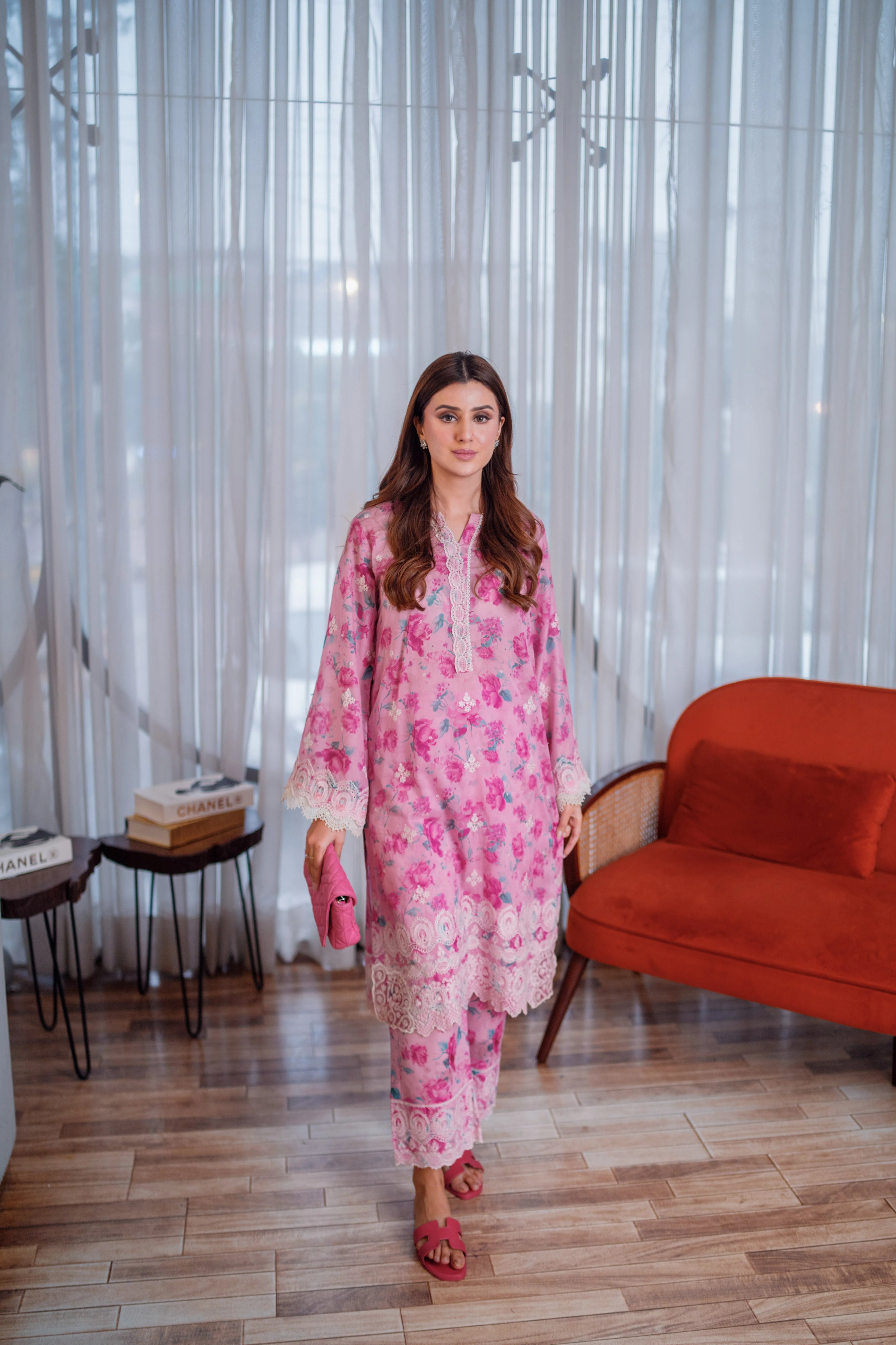 SOHO RTW '25 - 02 PIECE EMBROIDERED SHIRT AND TROUSER