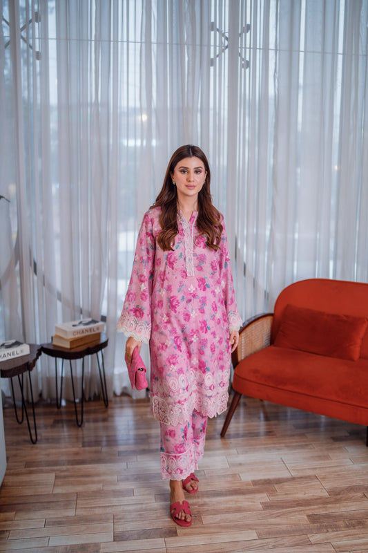 SOHO RTW '25 - 02 PIECE EMBROIDERED SHIRT AND TROUSER
