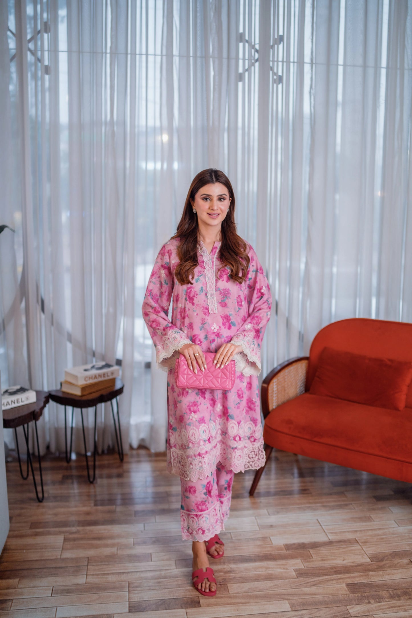 SOHO RTW '25 - 02 PIECE EMBROIDERED SHIRT AND TROUSER