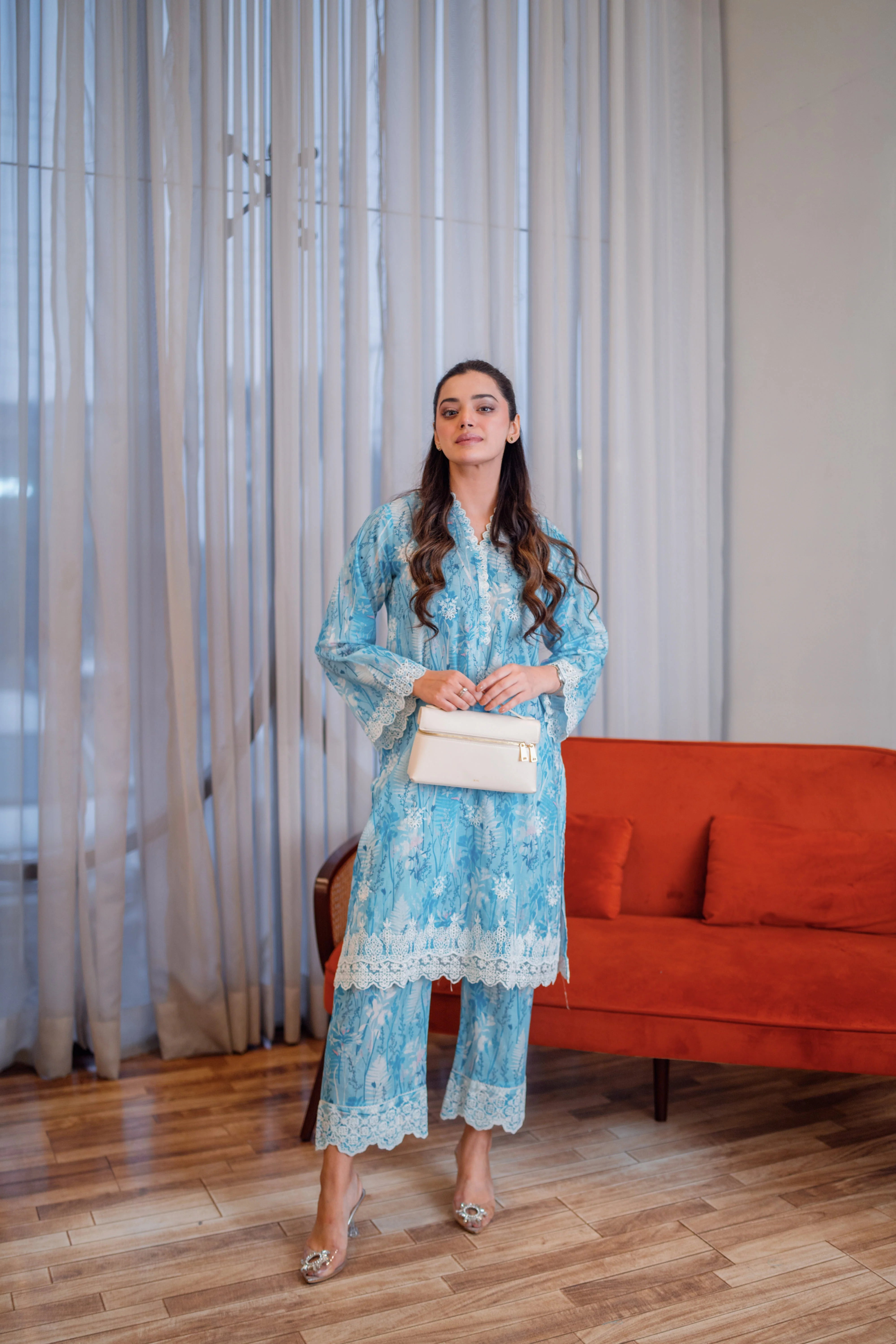 SOHO RTW '25 - 02 PIECE EMBROIDERED SHIRT AND TROUSER