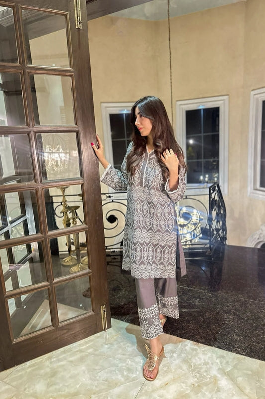 IRIS SCHIFFLI CO-ORD SET