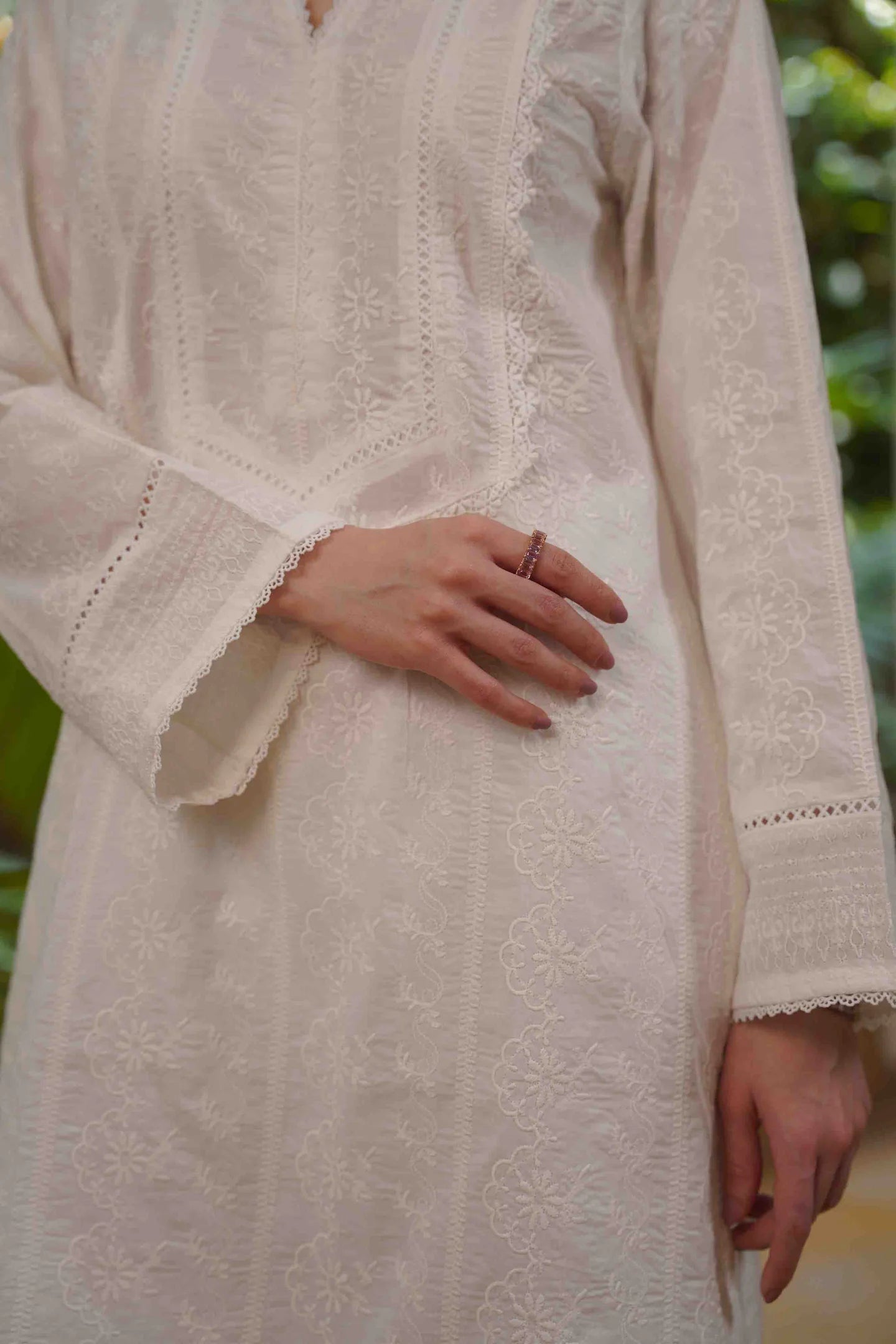 FIRN KURTA - WHITE