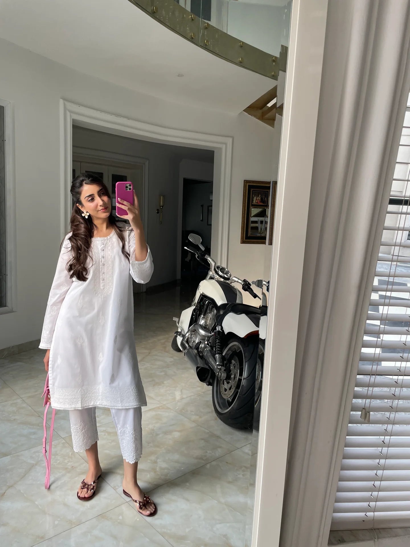 RIME KURTA - WHITE