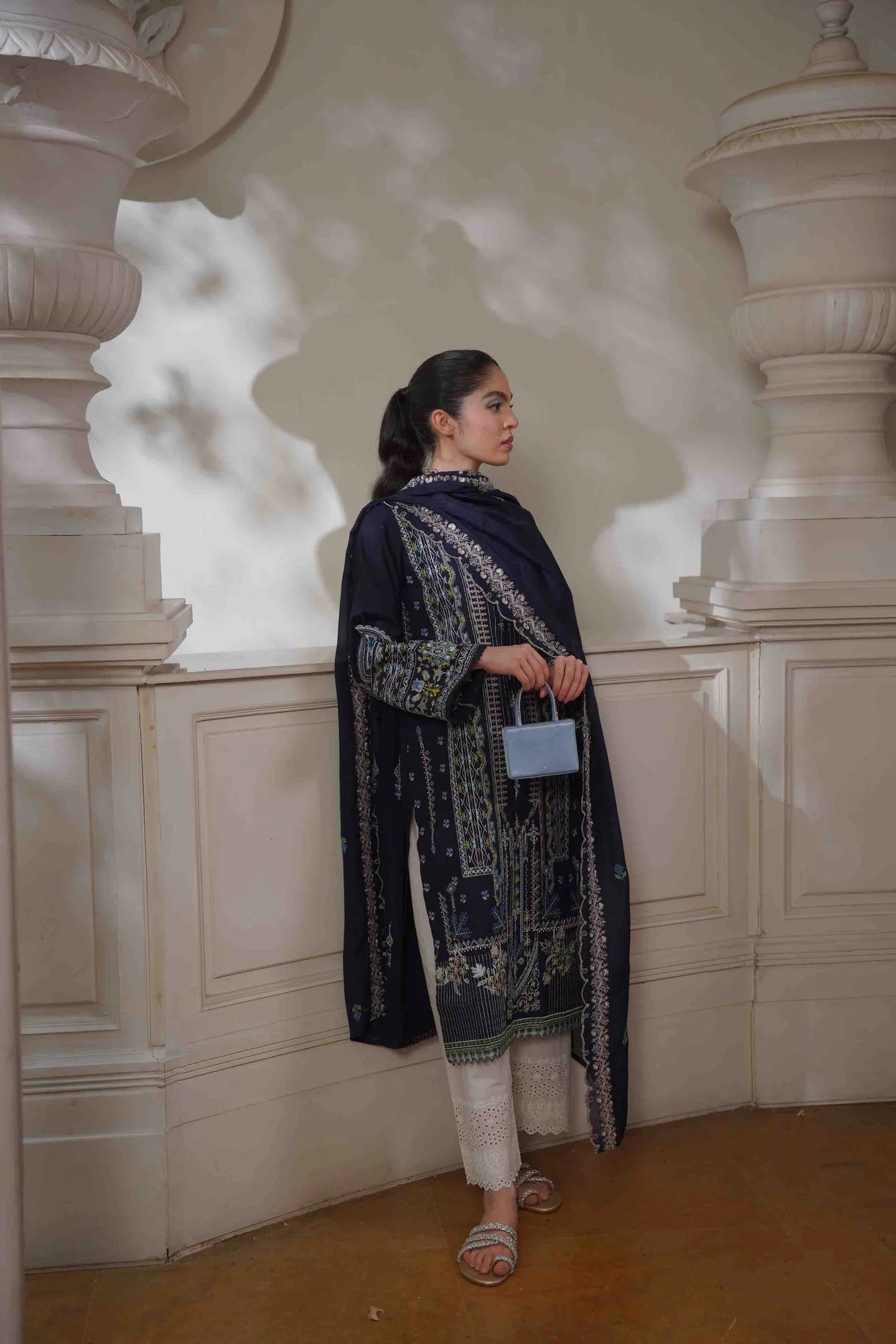 BLUEBELL KURTA - NAVY BLUE