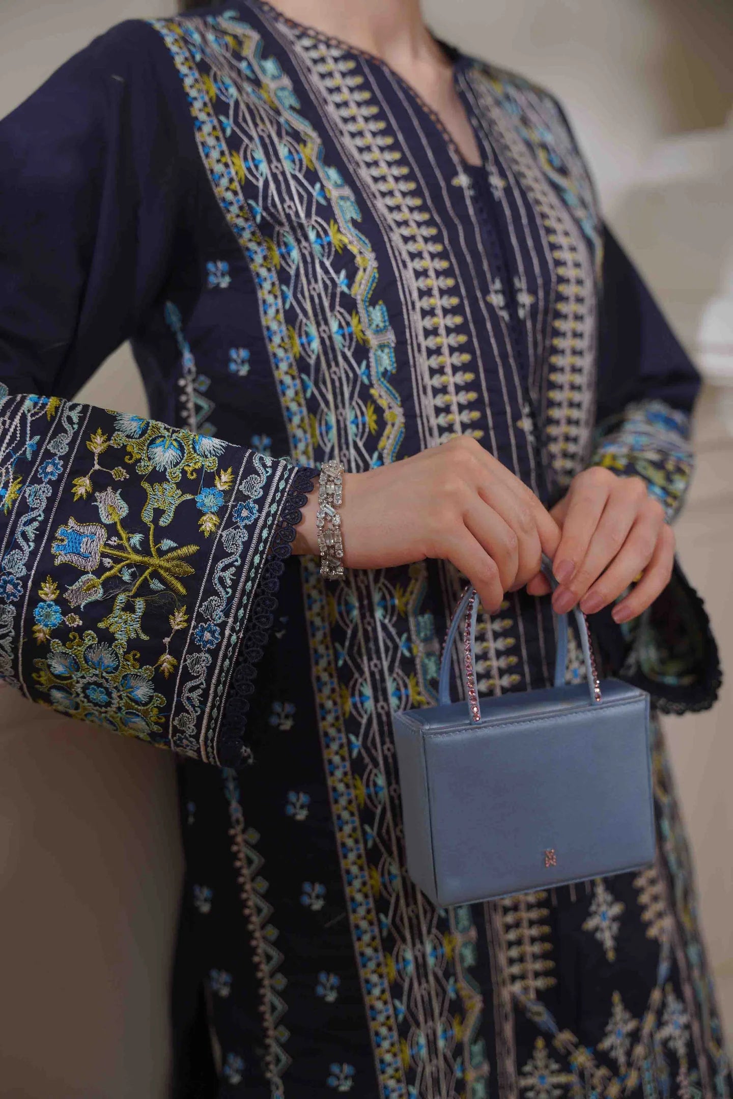 BLUEBELL KURTA - NAVY BLUE
