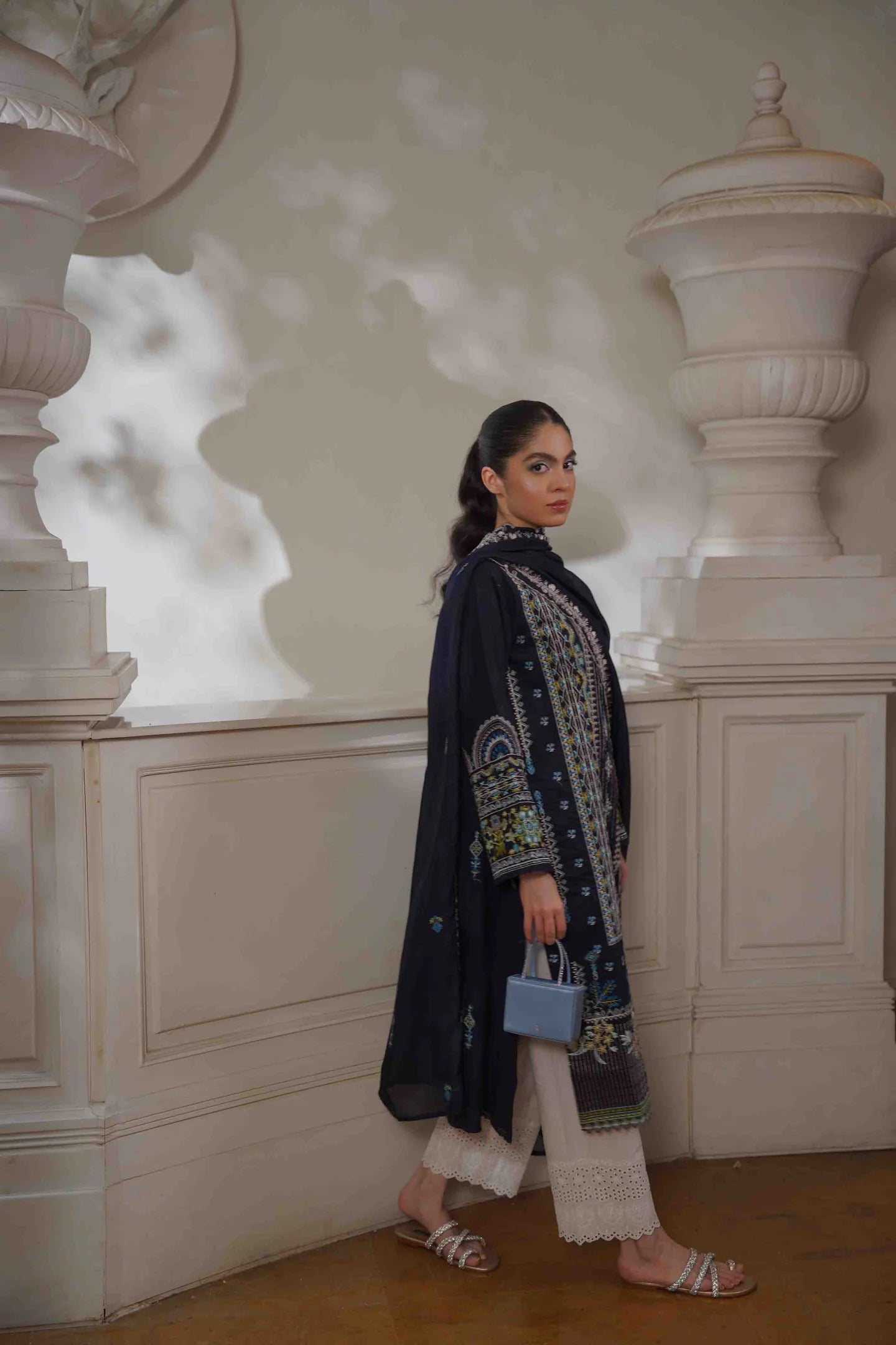 BLUEBELL KURTA - NAVY BLUE