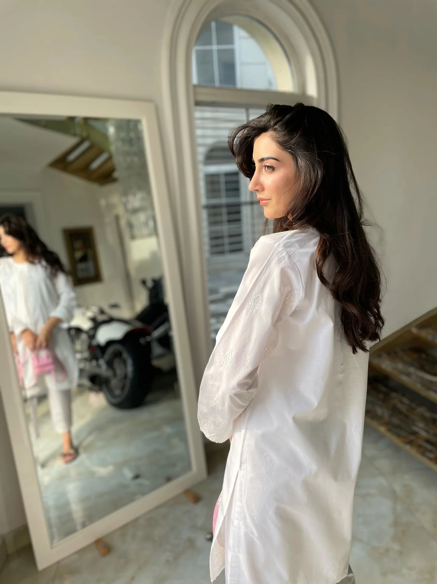 RIME KURTA - WHITE