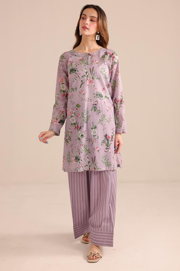 2 PC SUMMER LAWN DRESS - PRT3002