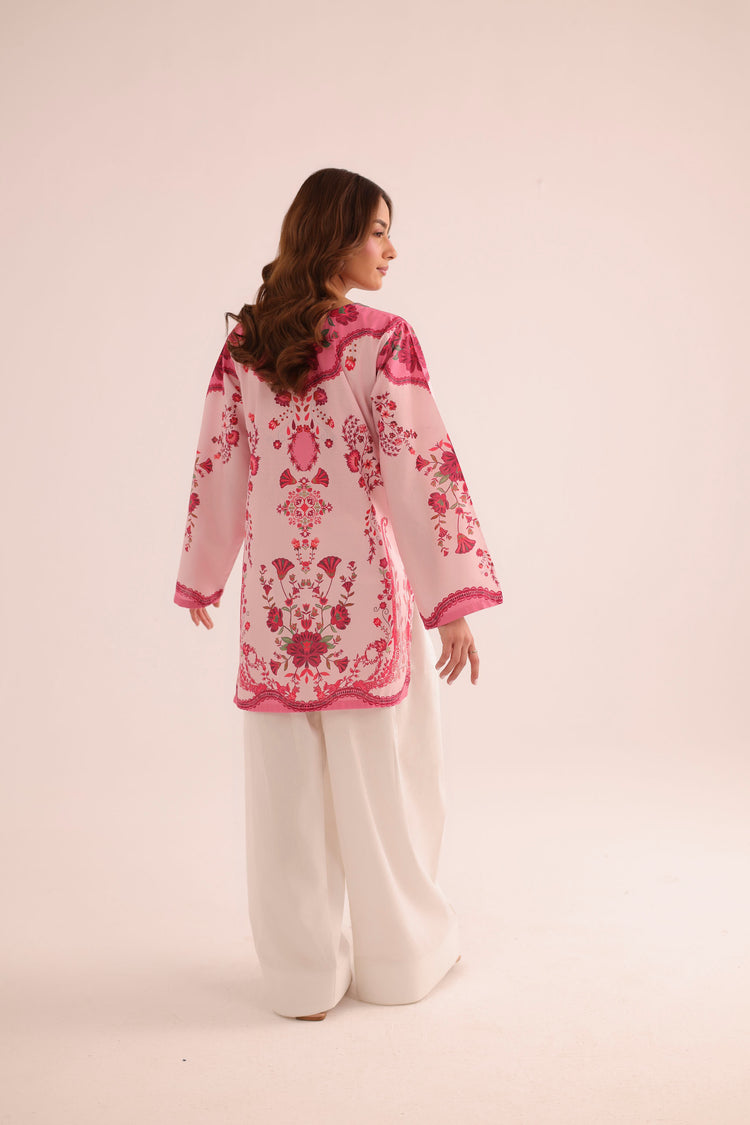 1 PC PRINTED LAWN KURTA - PRT L43292