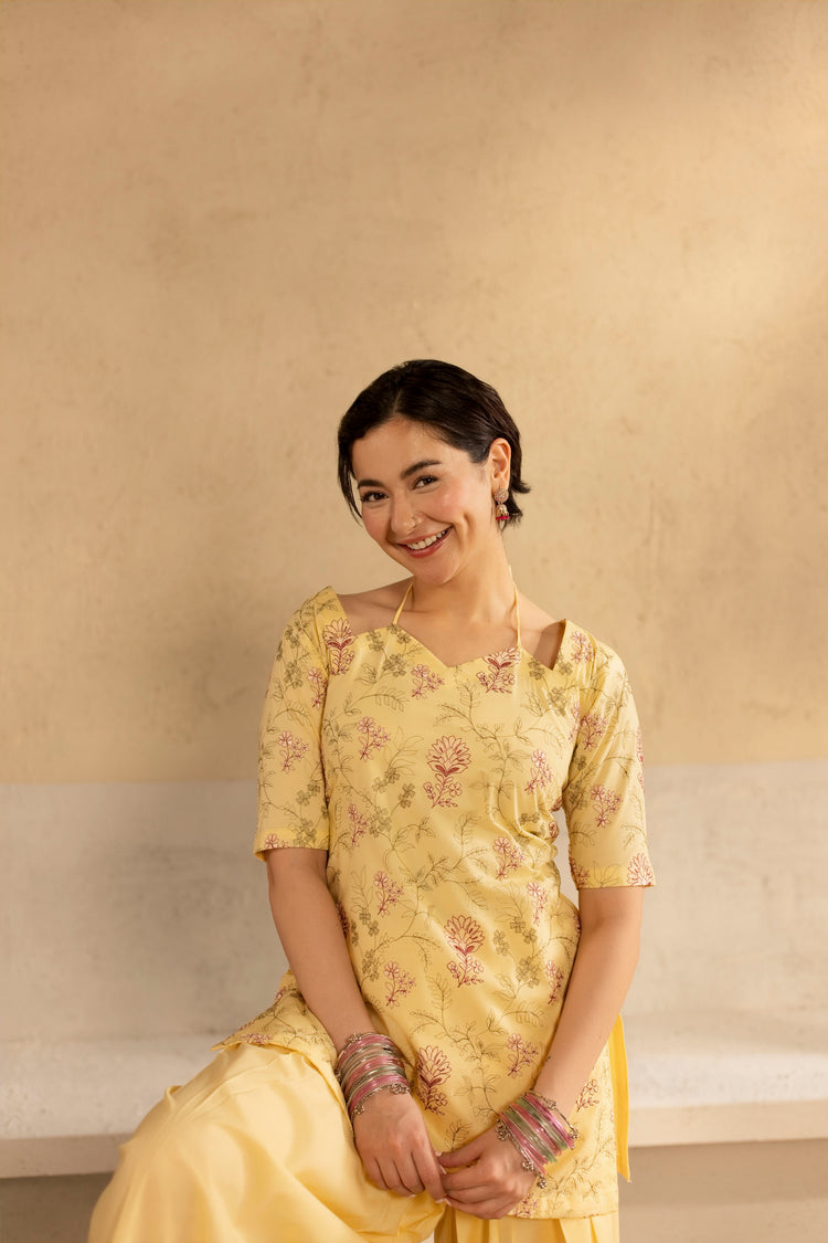 2 PC EMBROIDERED DRESS - HM05