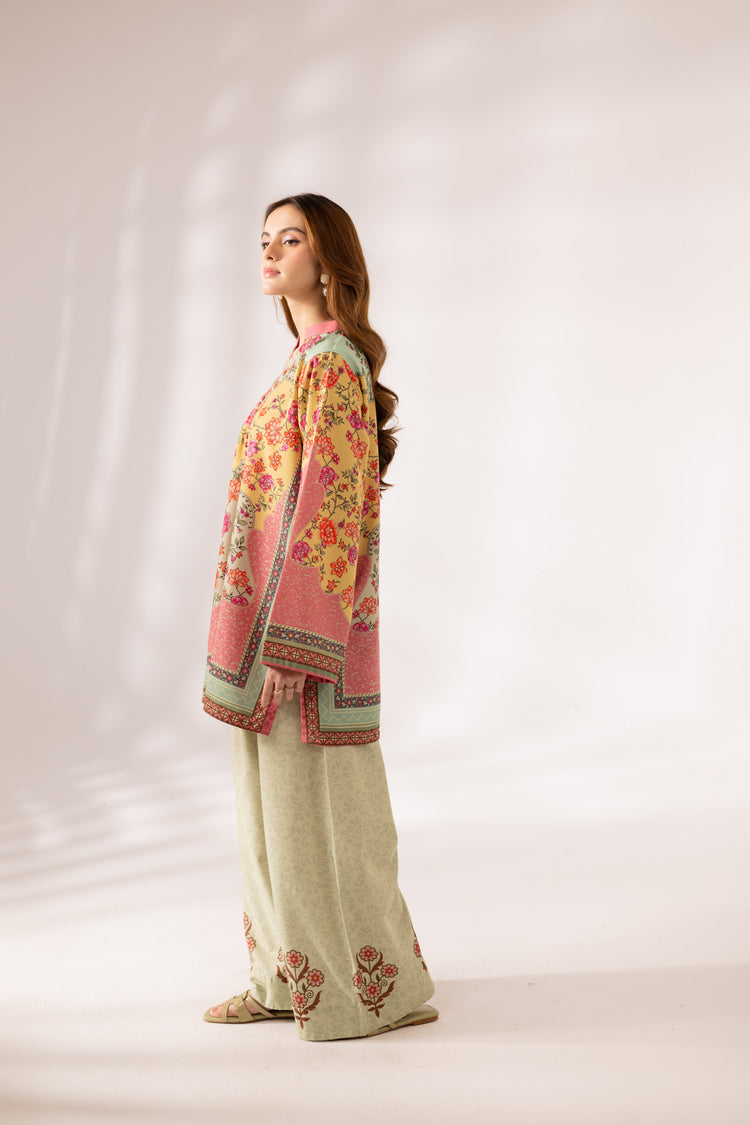2 PC SUMMER LAWN DRESS - PRT L38