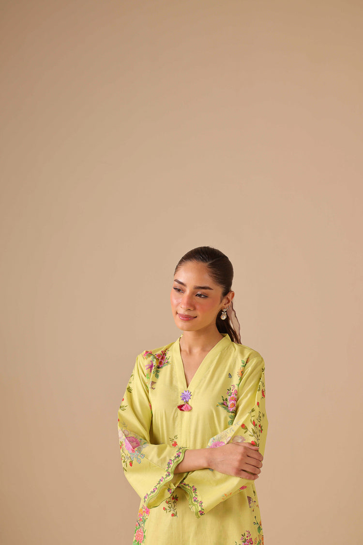 2 PC SUMMER LAWN DRESS - 44246