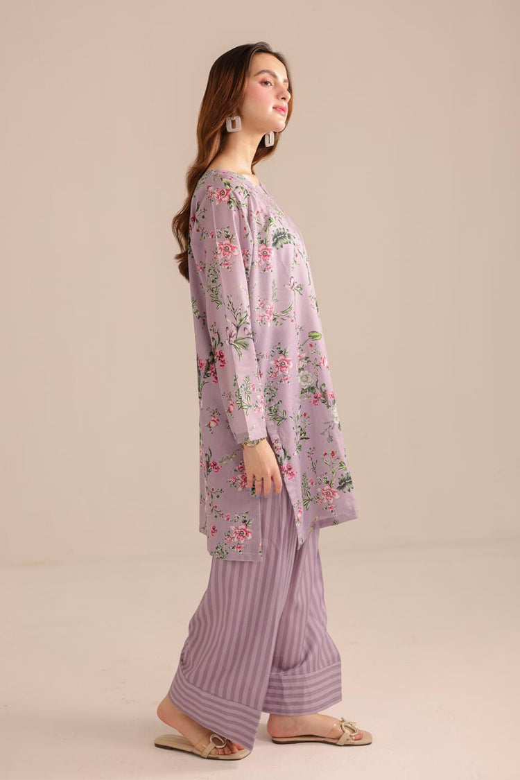 2 PC SUMMER LAWN DRESS - PRT3002