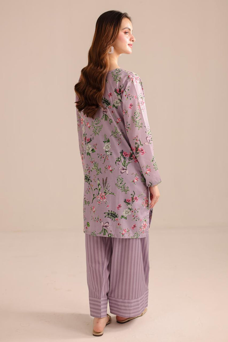2 PC SUMMER LAWN DRESS - PRT3002